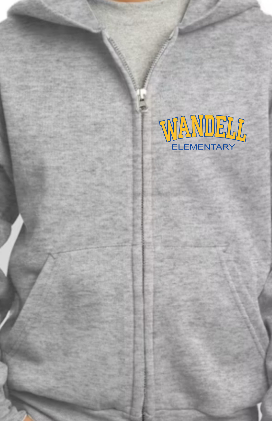 Wandell Youth Zip-Up Hoodie