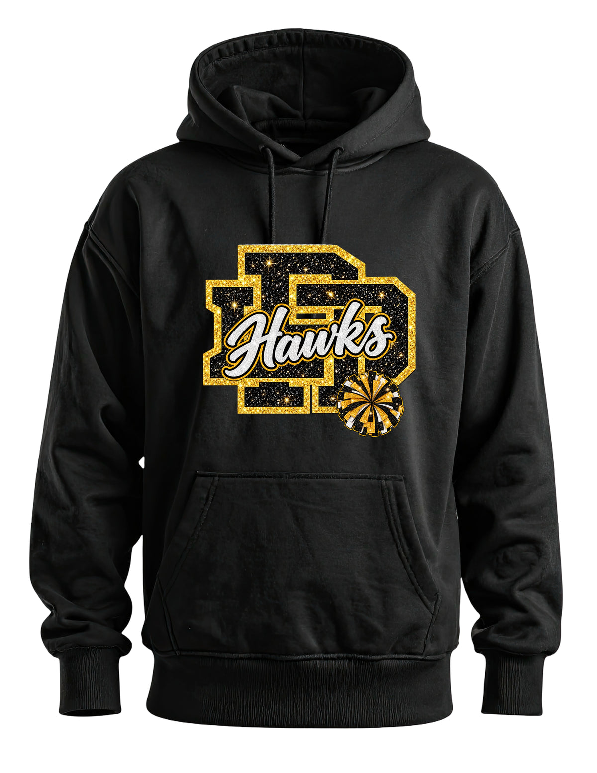 Youth Glitter Logo Hoodie