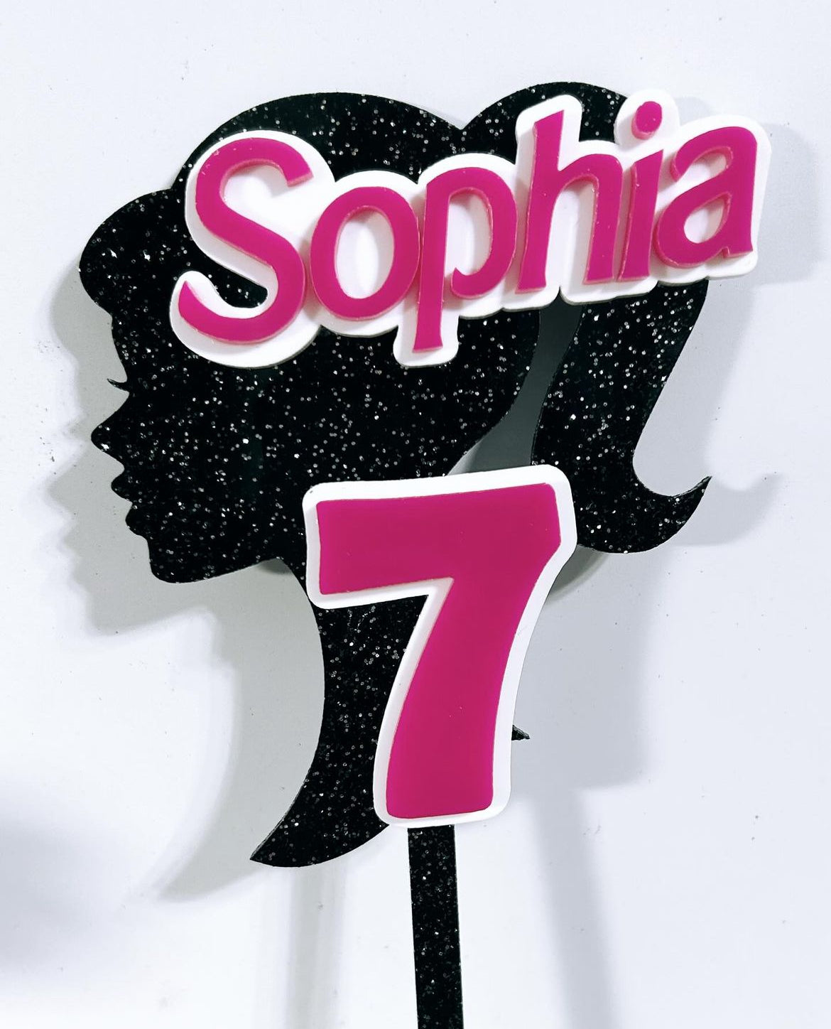Single Layer Acrylic Cake toppers