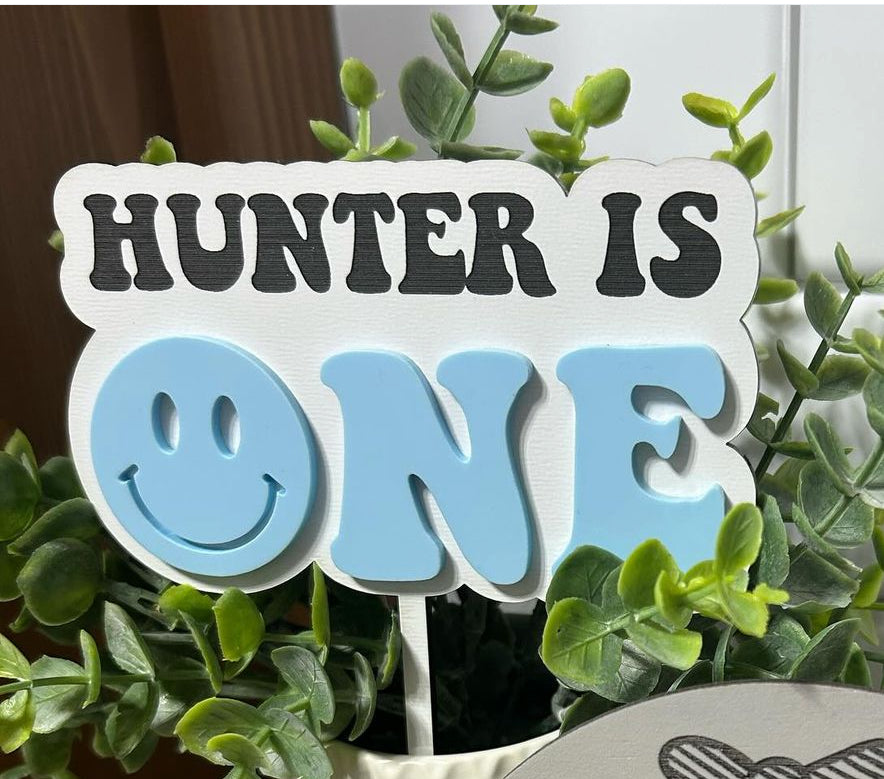 Single Layer Acrylic Cake toppers