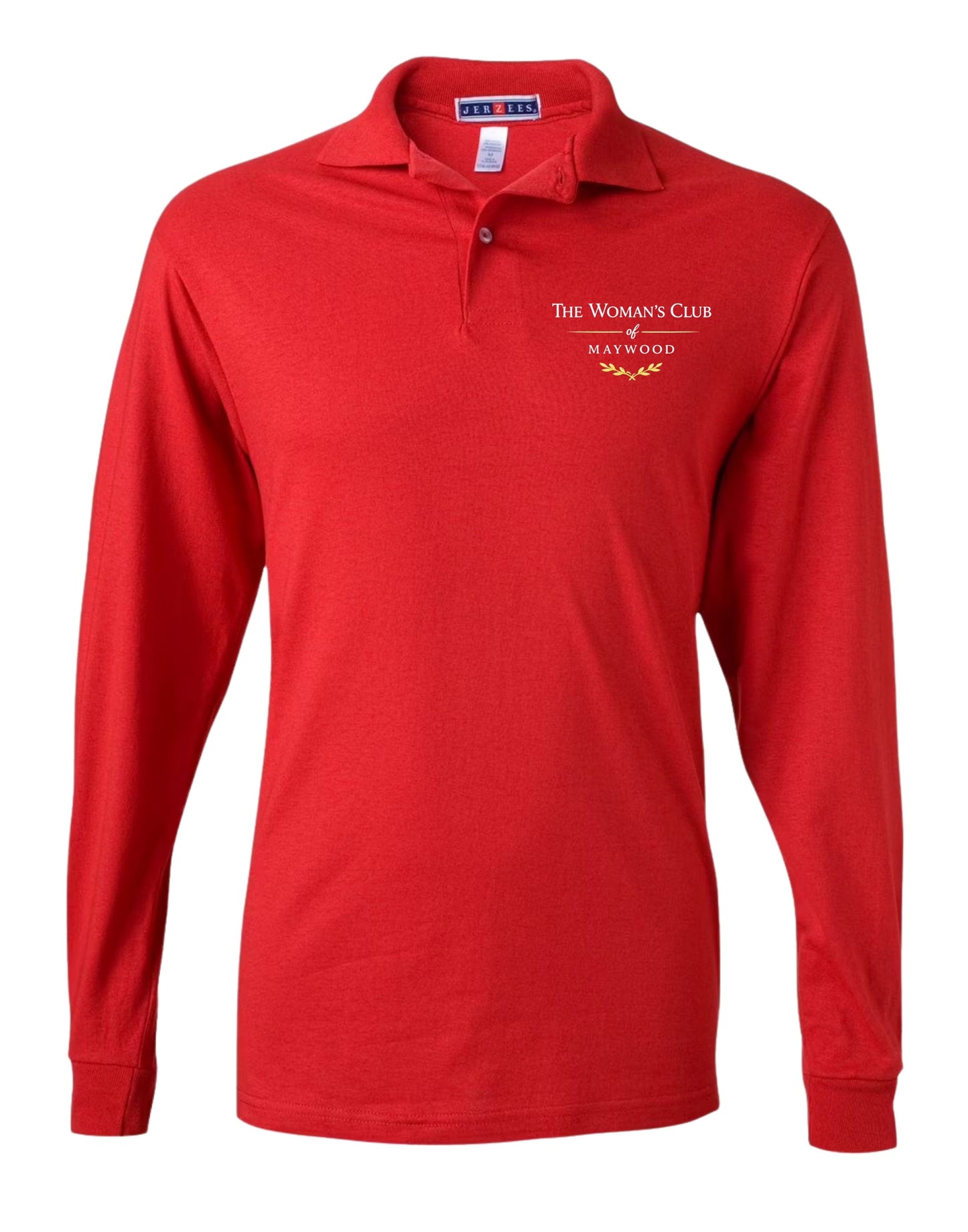 Maywood Woman’s Club Long Sleeve Polo Shirt