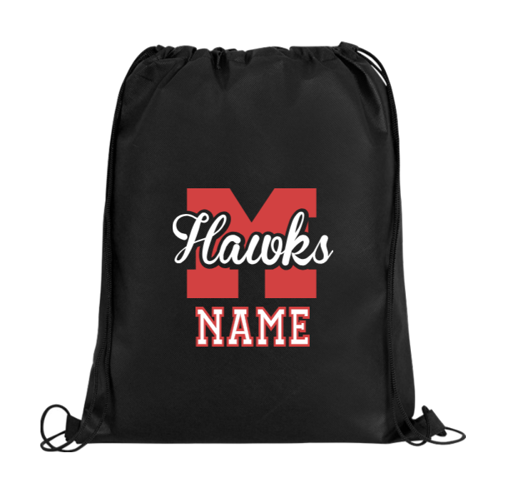 Maywood Hawks Drawstring Backpack