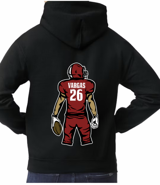 Bombers Personalized Player Hoodie