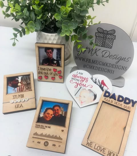 Personalized Wood Love Album Cover