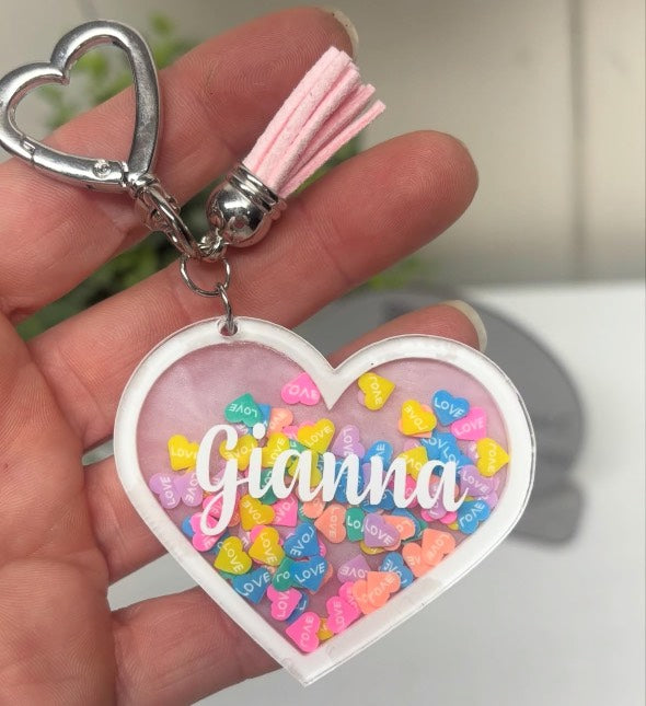 Acrylic Keychain Shakers