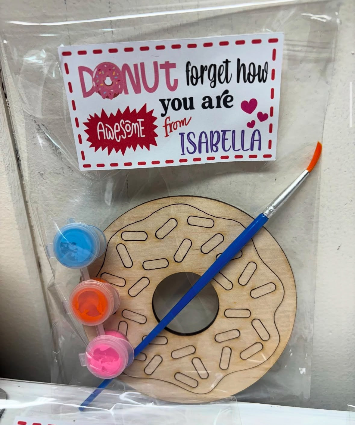 DIY Donut Valentine Giveaway