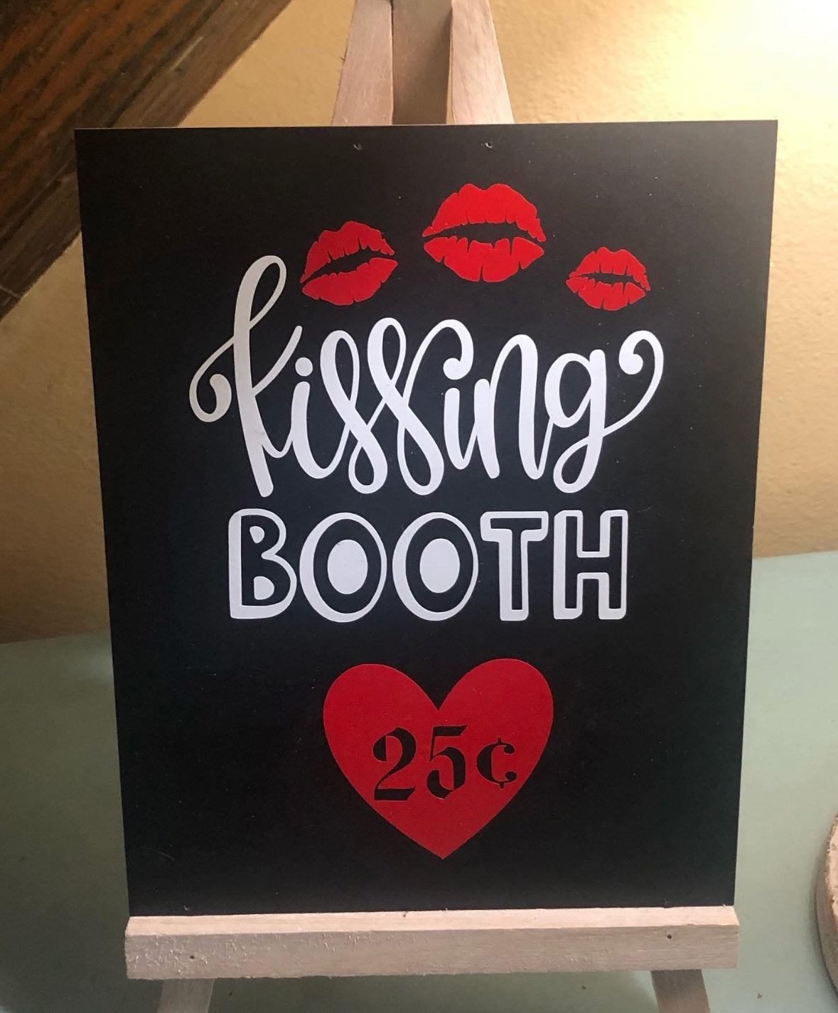 Valentine Easal Sign