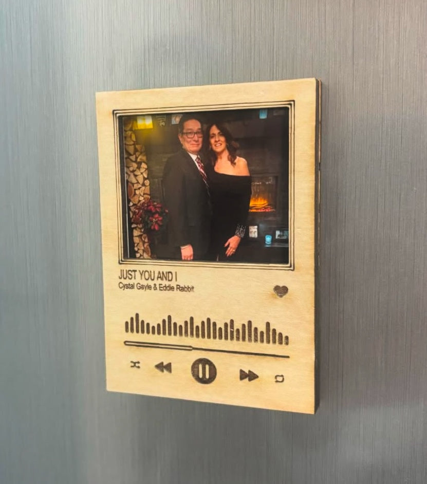 Personalized Wood Love Album Cover