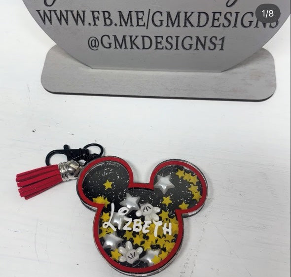 Acrylic Keychain Shakers