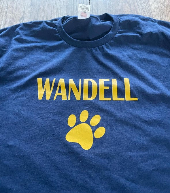 Wandell Elementary Paw XXL T-shirt