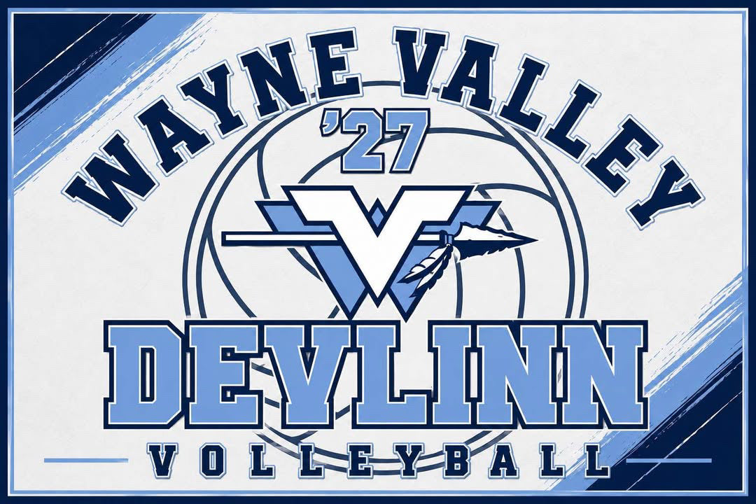 Wayne Valley Volleyball Lawn Sign