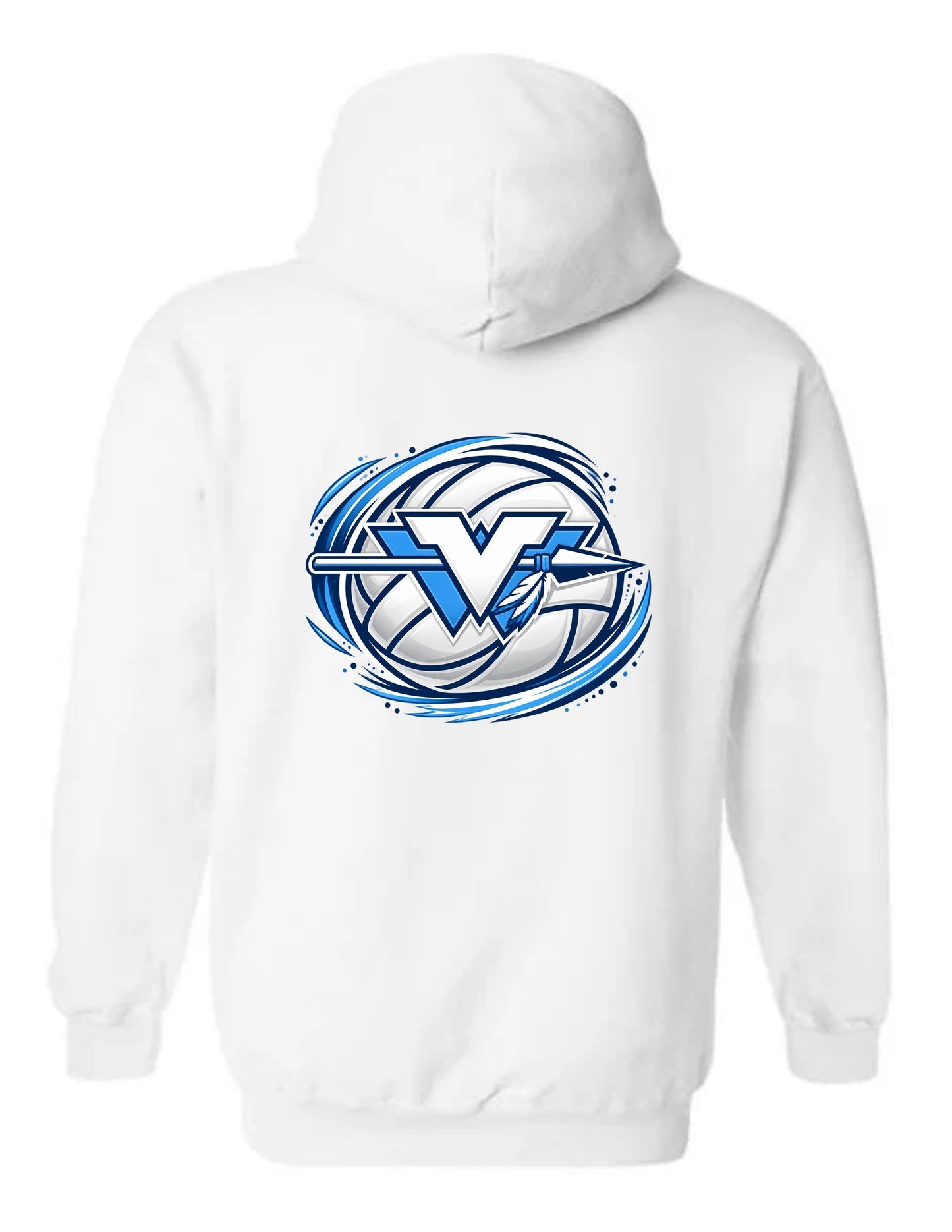 Wayne Valley Volleyball Hooded Sweatshirt Style #6