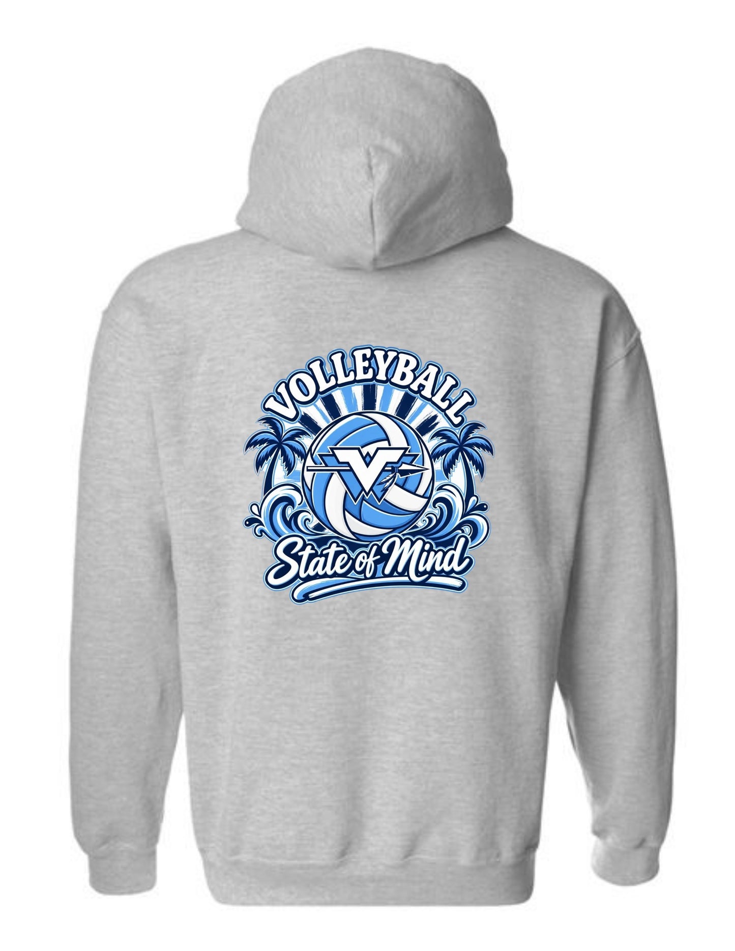 Wayne Valley Volleyball Hooded Sweatshirt Style #5