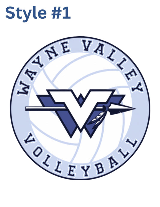 Wayne Valley Volleyball Car Magnet