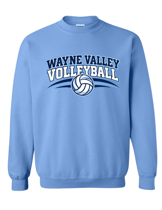 Wayne Valley Volleyball Crewneck Sweatshirt Style #1