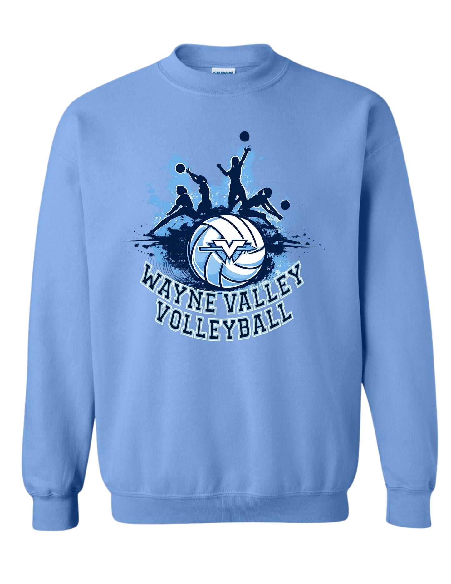 Wayne Valley Volleyball Crewneck Sweatshirt Style #4