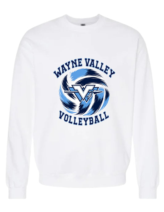 Wayne Valley Volleyball Crewneck Sweatshirt Style #3