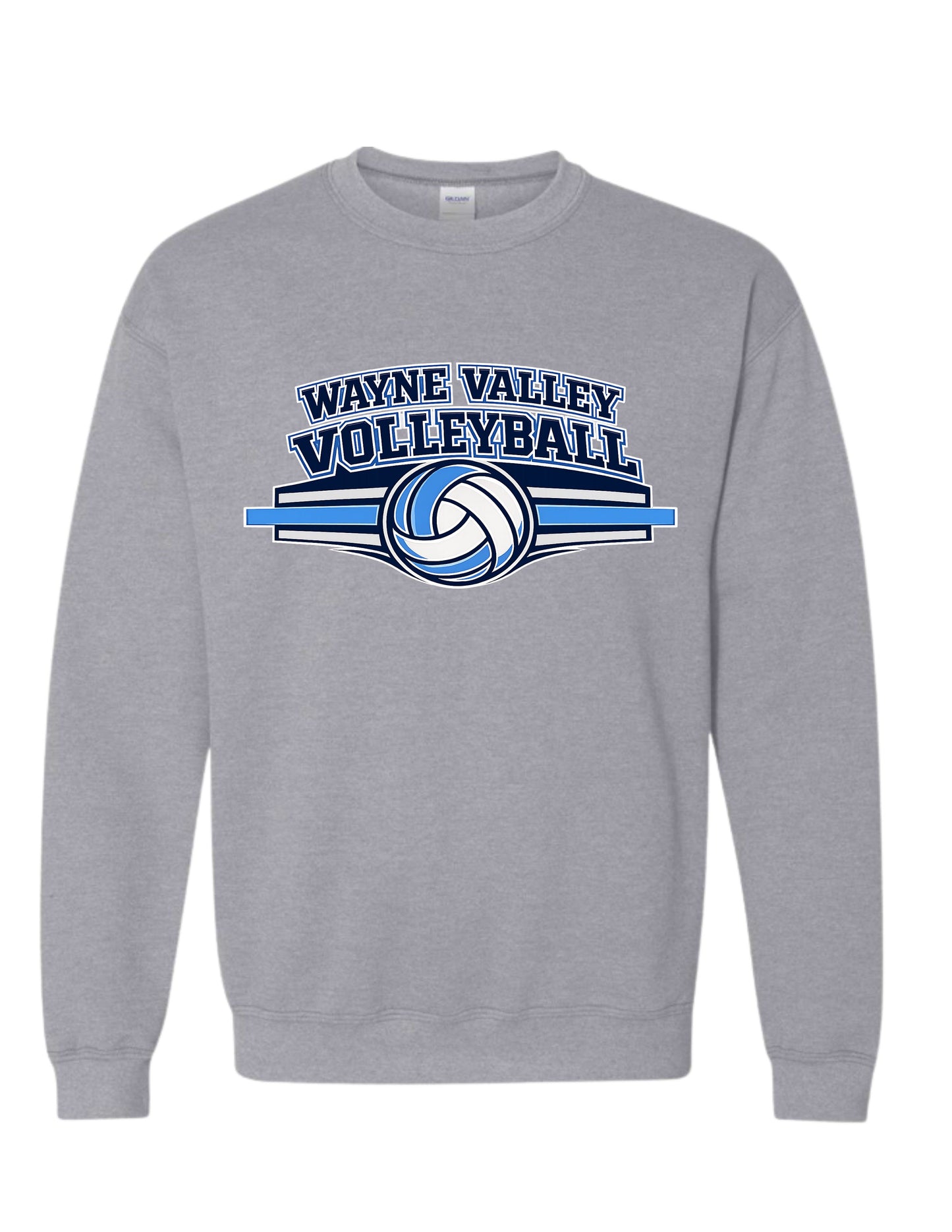 Wayne Valley Volleyball Crewneck Sweatshirt Style #2