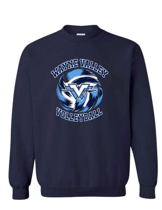 Wayne Valley Volleyball Crewneck Sweatshirt Style #3