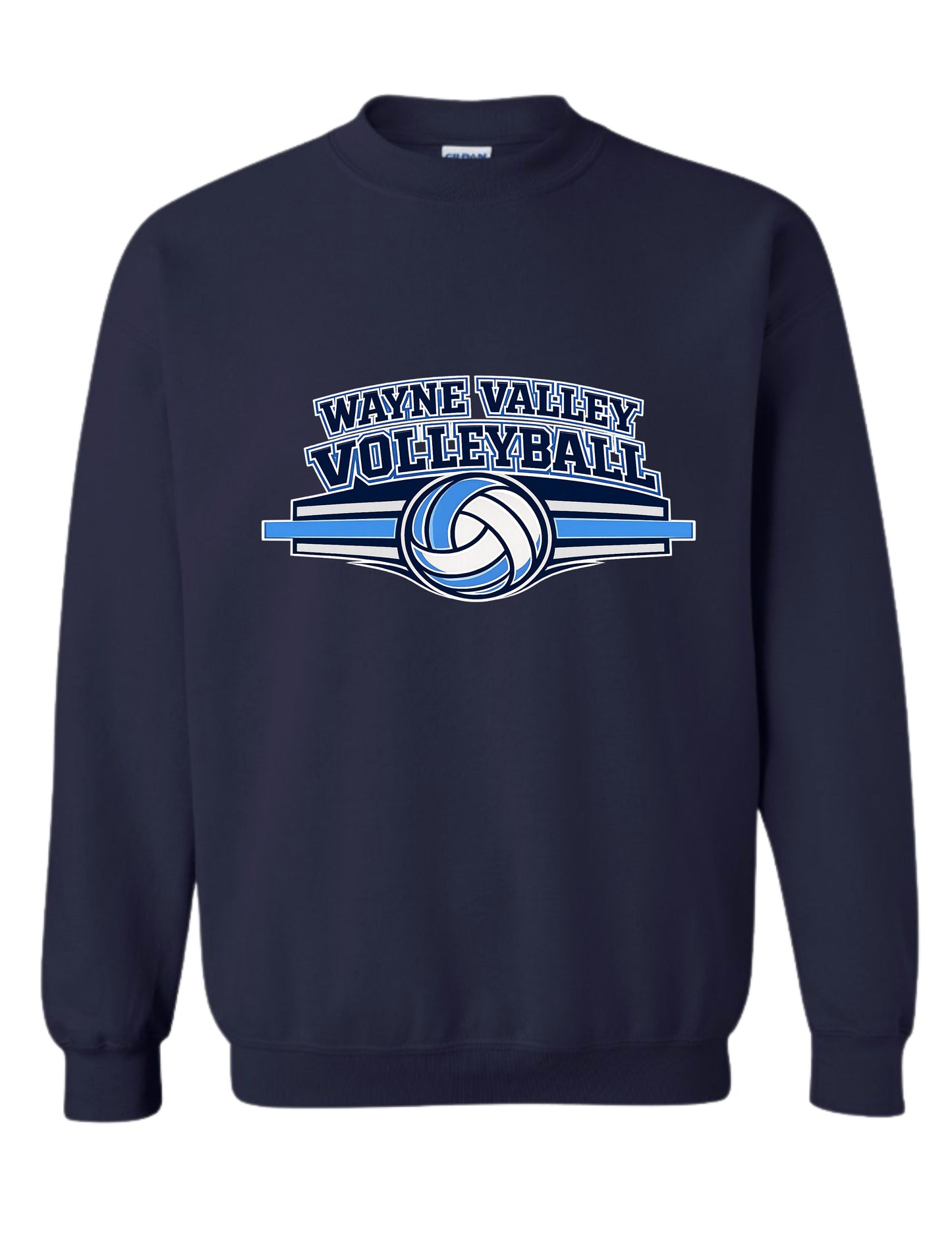 Wayne Valley Volleyball Crewneck Sweatshirt Style #2