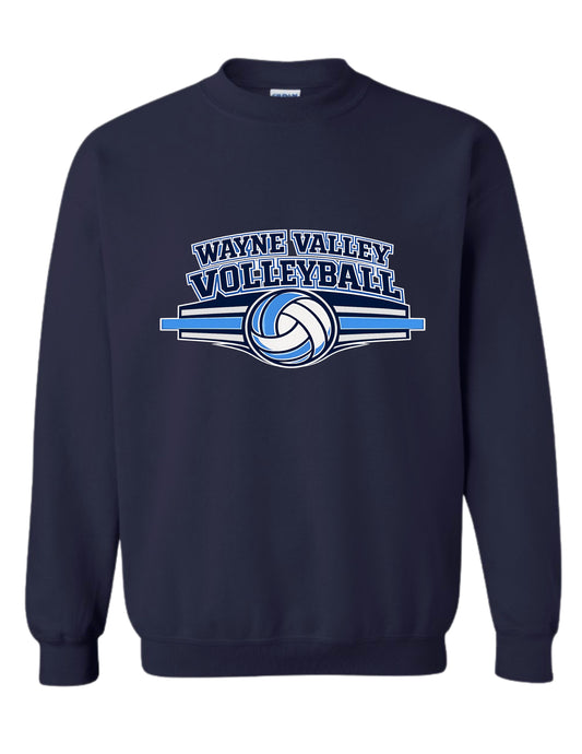 Wayne Valley Volleyball Crewneck Sweatshirt Style #2