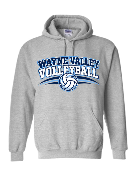 Wayne Valley Volleyball Hooded Sweatshirt Style #1