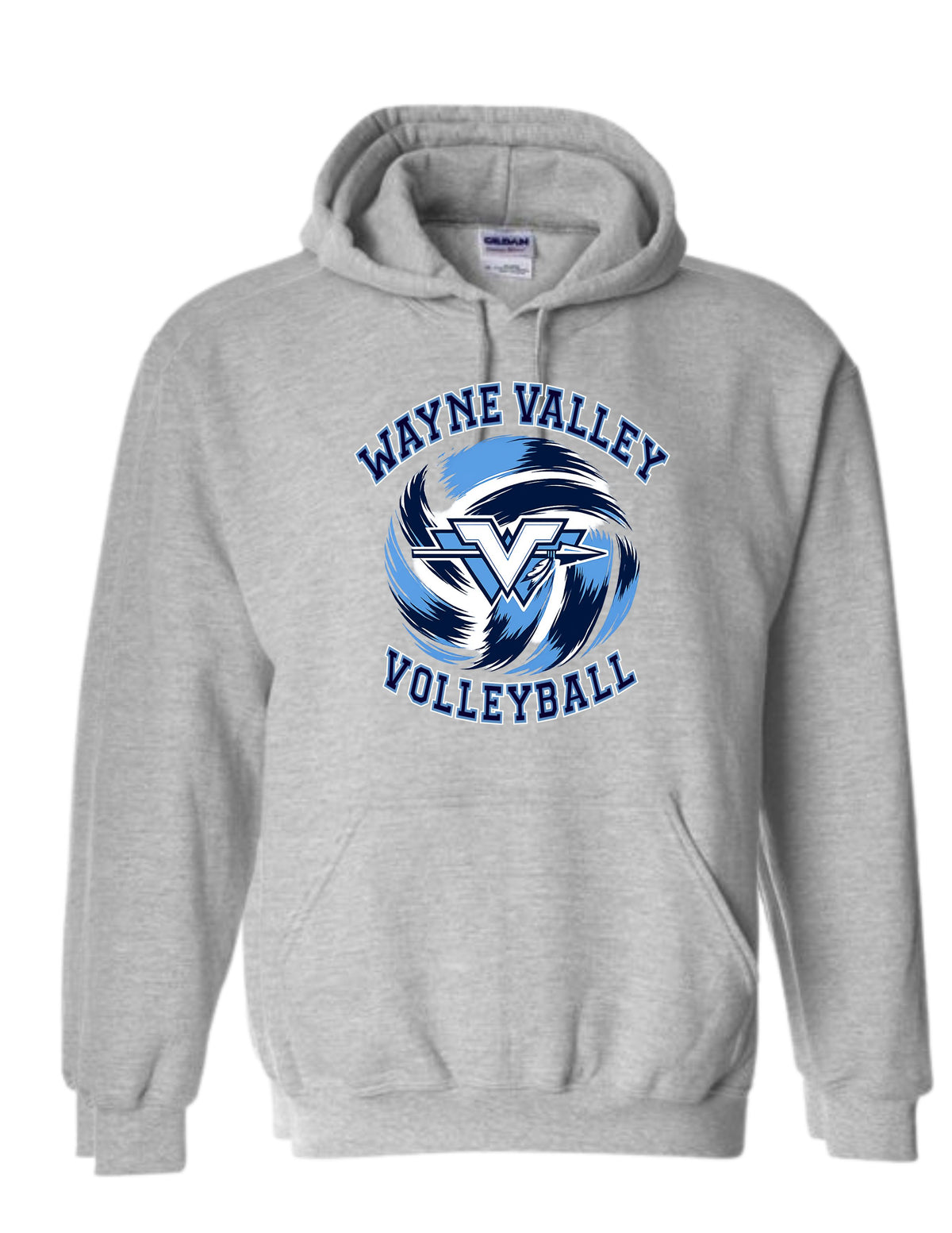 Wayne Valley Volleyball Hooded Sweatshirt Style #3