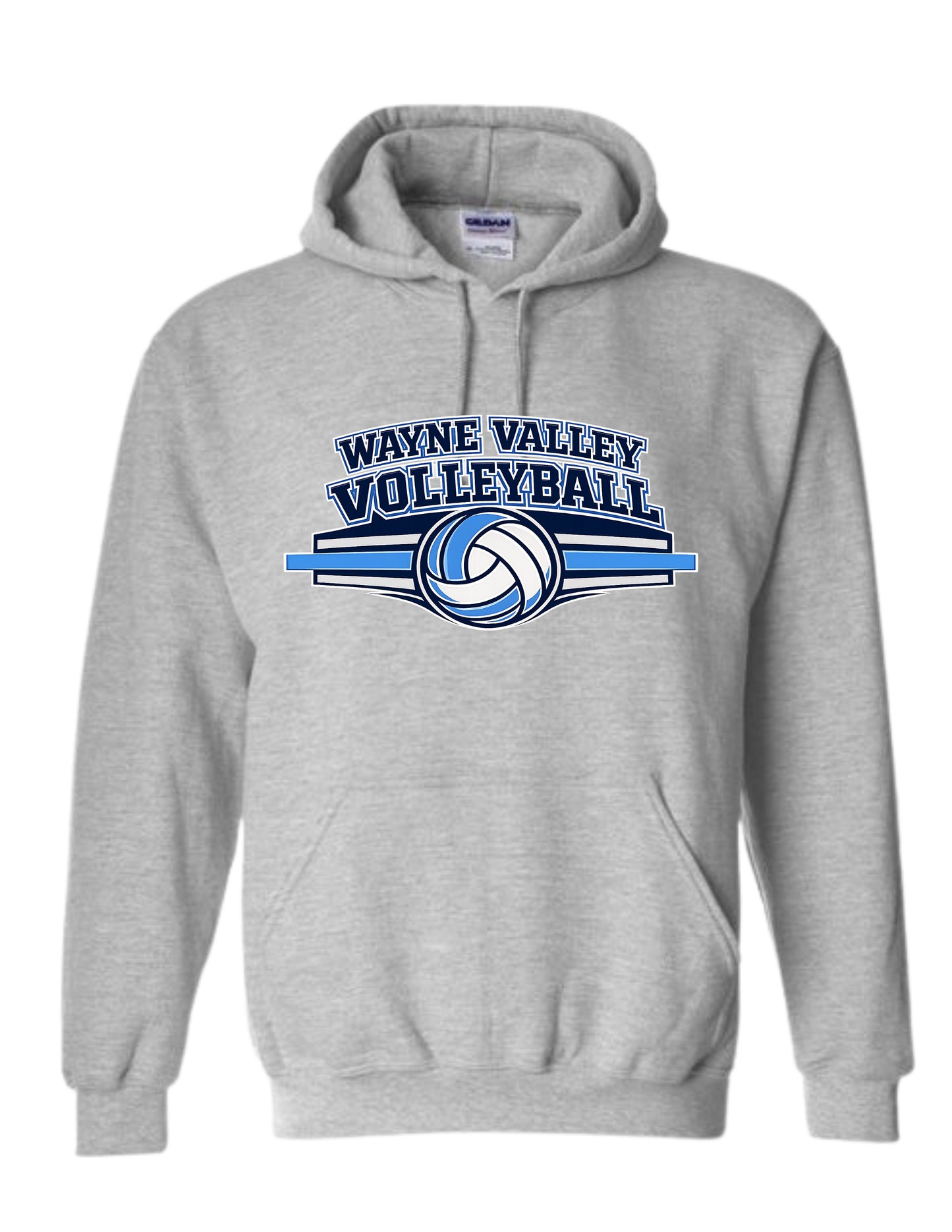 Wayne Valley Volleyball Hooded Sweatshirt Style #2