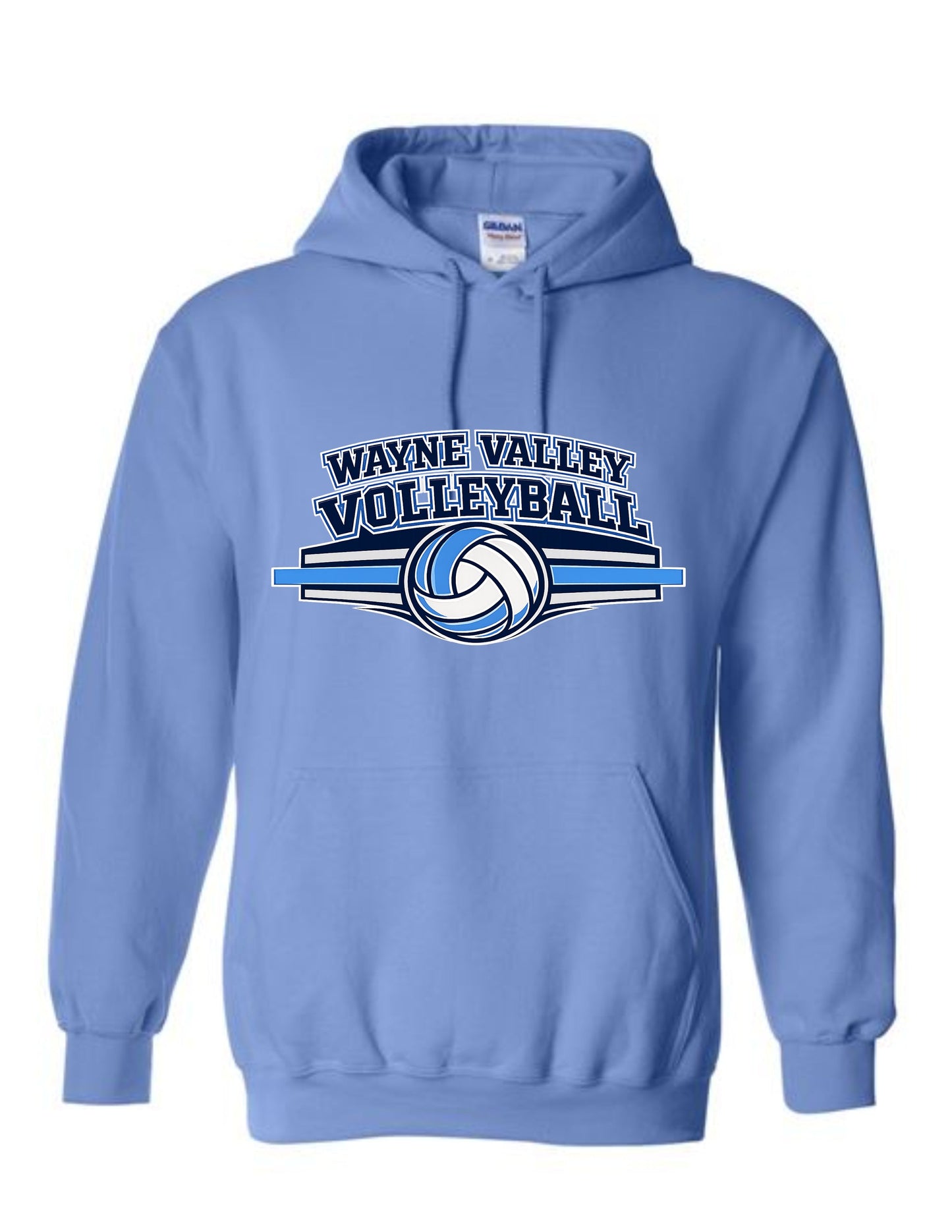 Wayne Valley Volleyball Hooded Sweatshirt Style #2