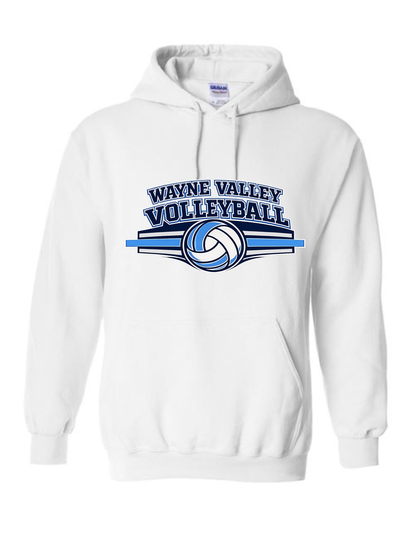 Wayne Valley Volleyball Hooded Sweatshirt Style #2