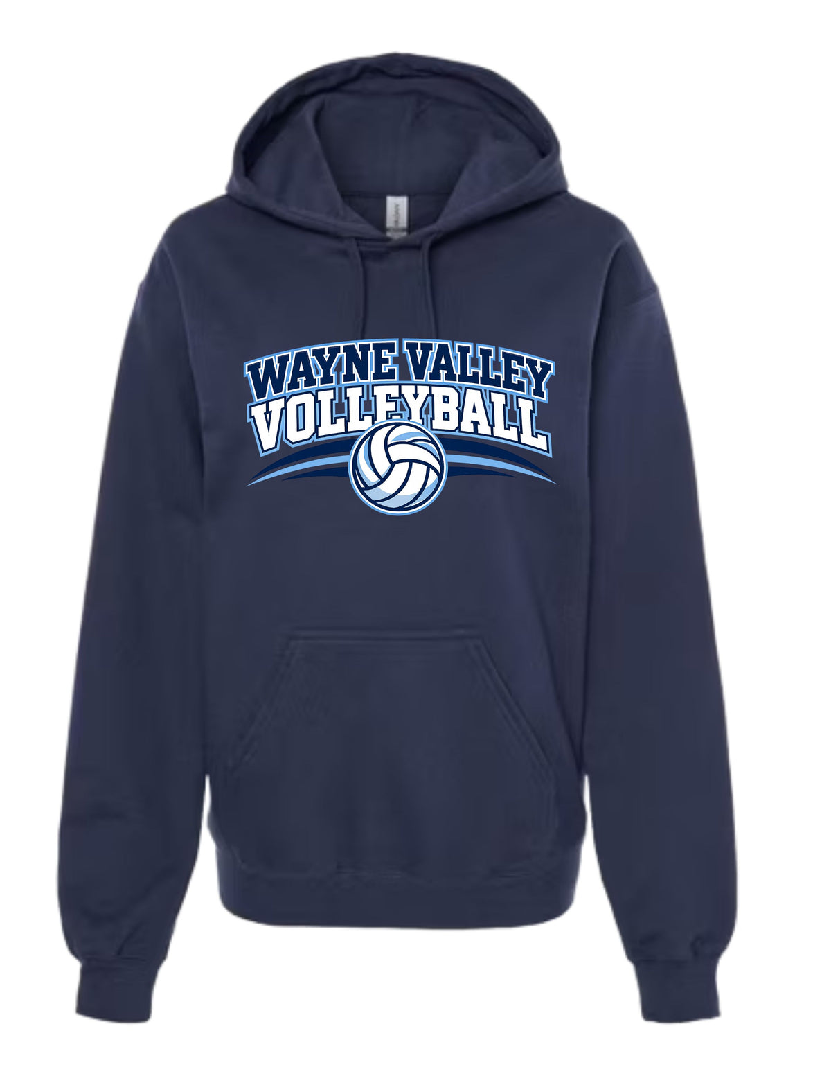 Wayne Valley Volleyball Hooded Sweatshirt Style #1