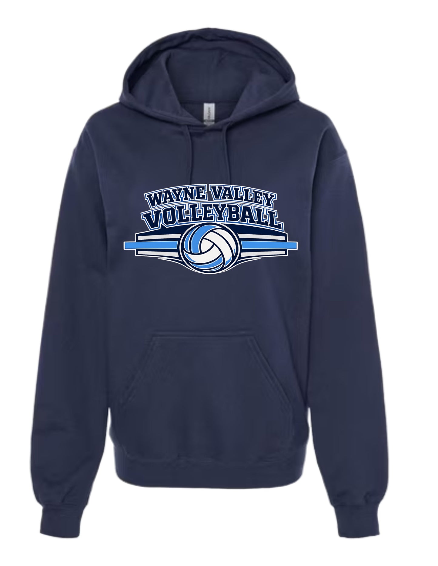 Wayne Valley Volleyball Hooded Sweatshirt Style #2