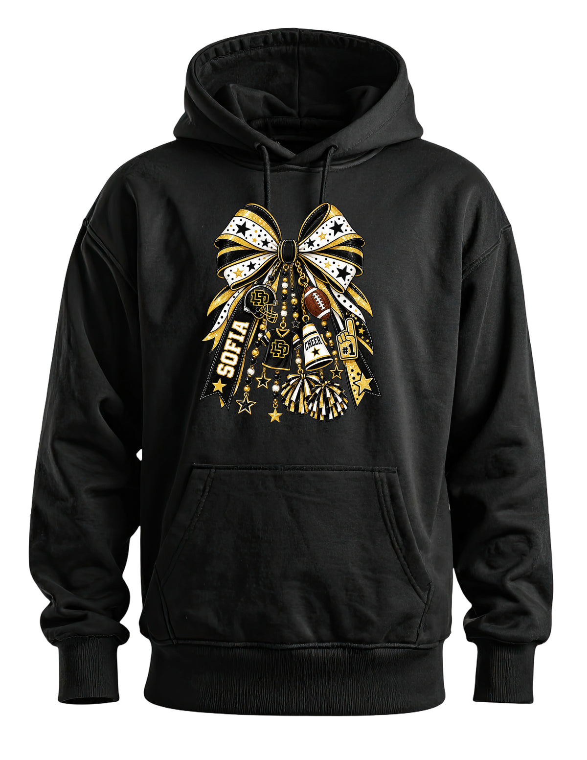 Bows, Bling & Game Day Things Hoodie