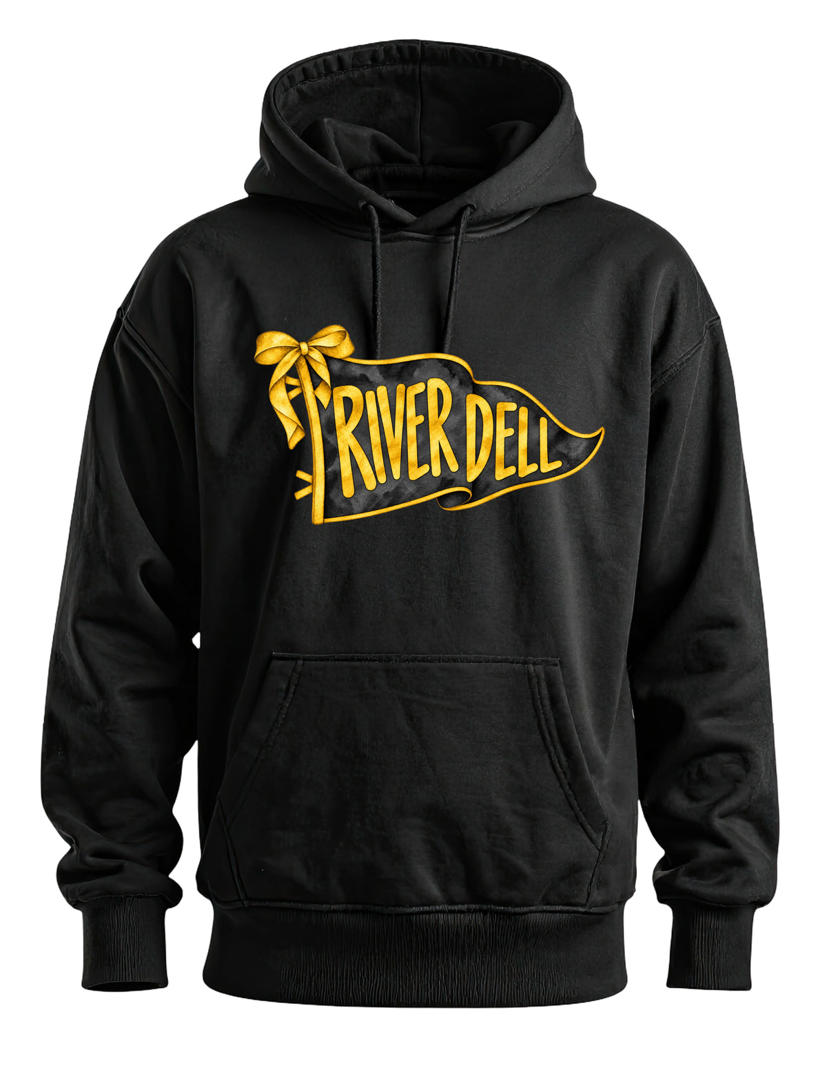 River Dell Watercolor Pennant Hoodie