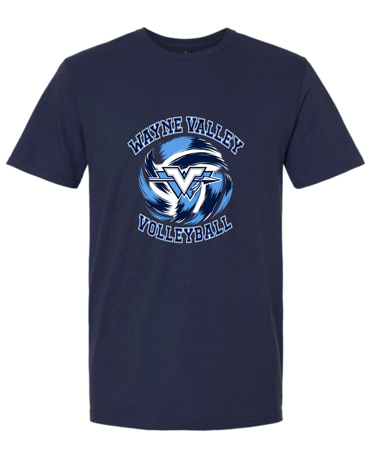 Wayne Valley Volleyball T-Shirt Style #3