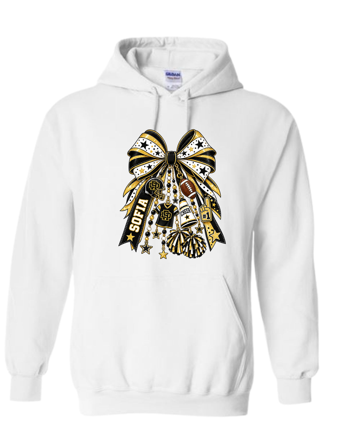 Bows, Bling & Game Day Things Hoodie