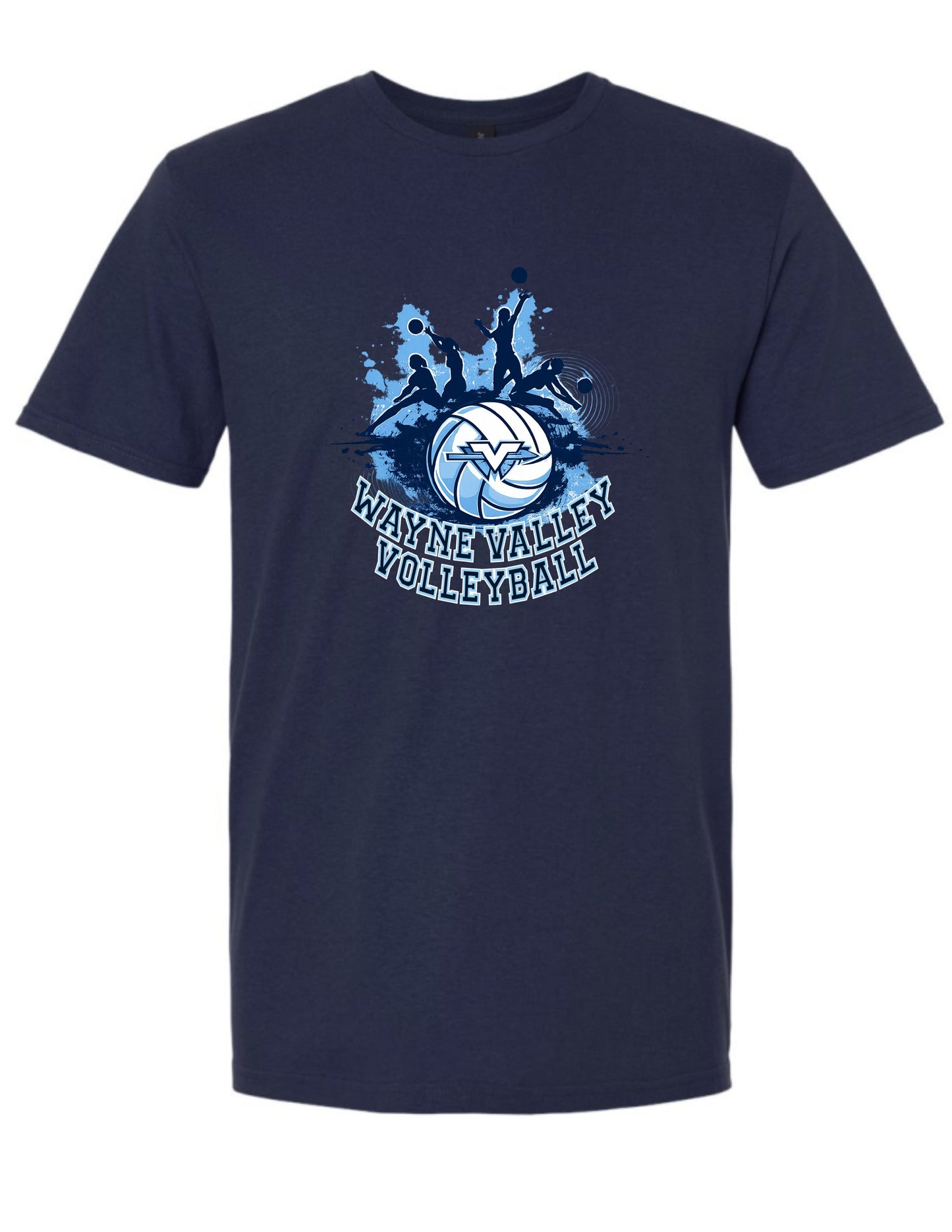 Wayne Valley Volleyball T-Shirt Style #4