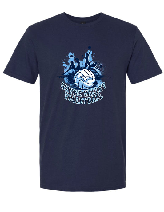 Wayne Valley Volleyball T-Shirt Style #4