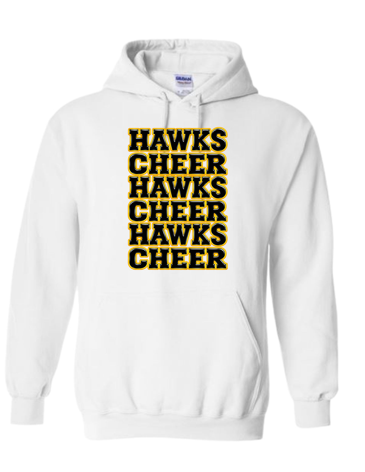 Hawks Cheer Repeat Hoodie