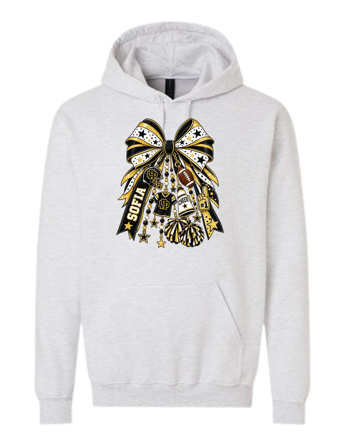 Bows, Bling & Game Day Things Hoodie