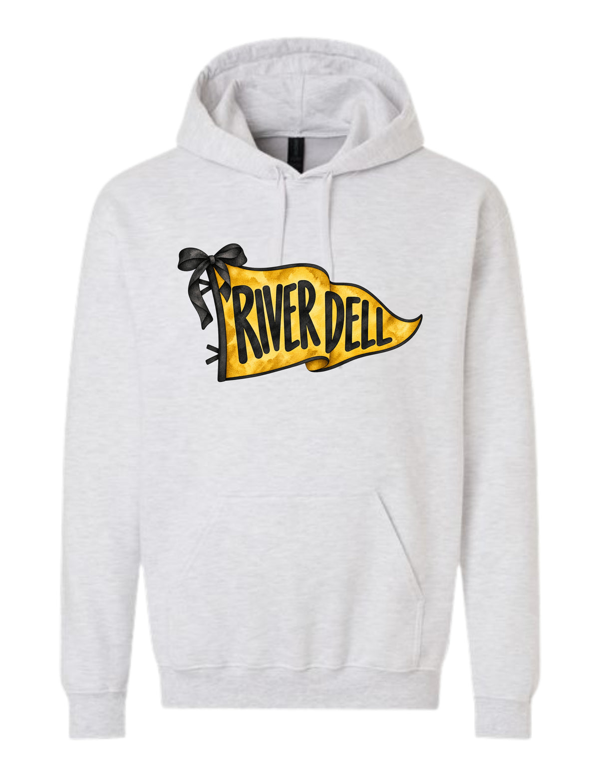 River Dell Watercolor Pennant Hoodie