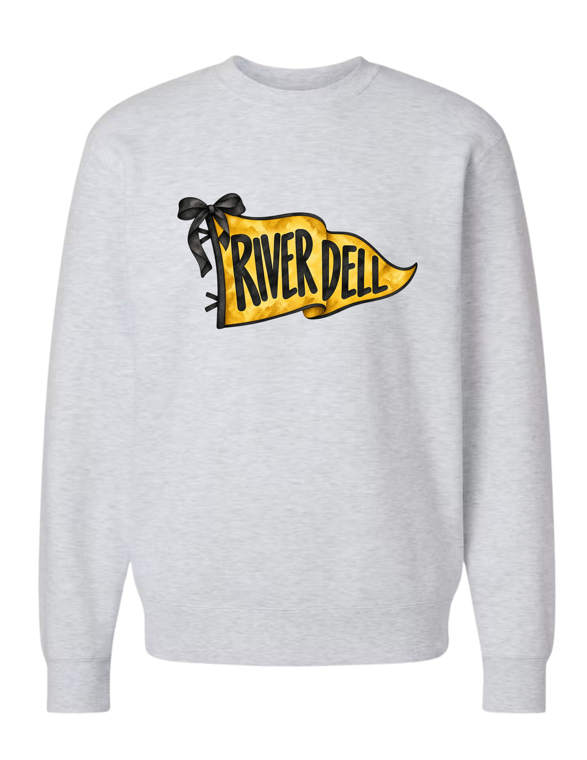 River Dell Watercolor Pennant Crewneck
