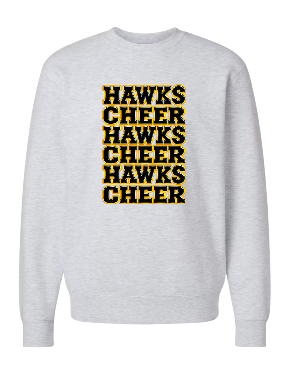 Hawks Cheer Repeat Crewneck