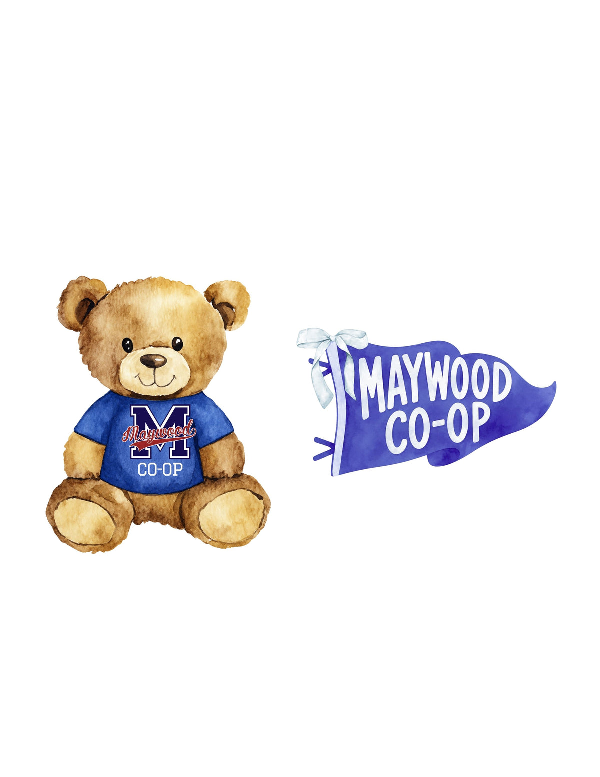 Maywood Co-Op Acrylic Croc Charms