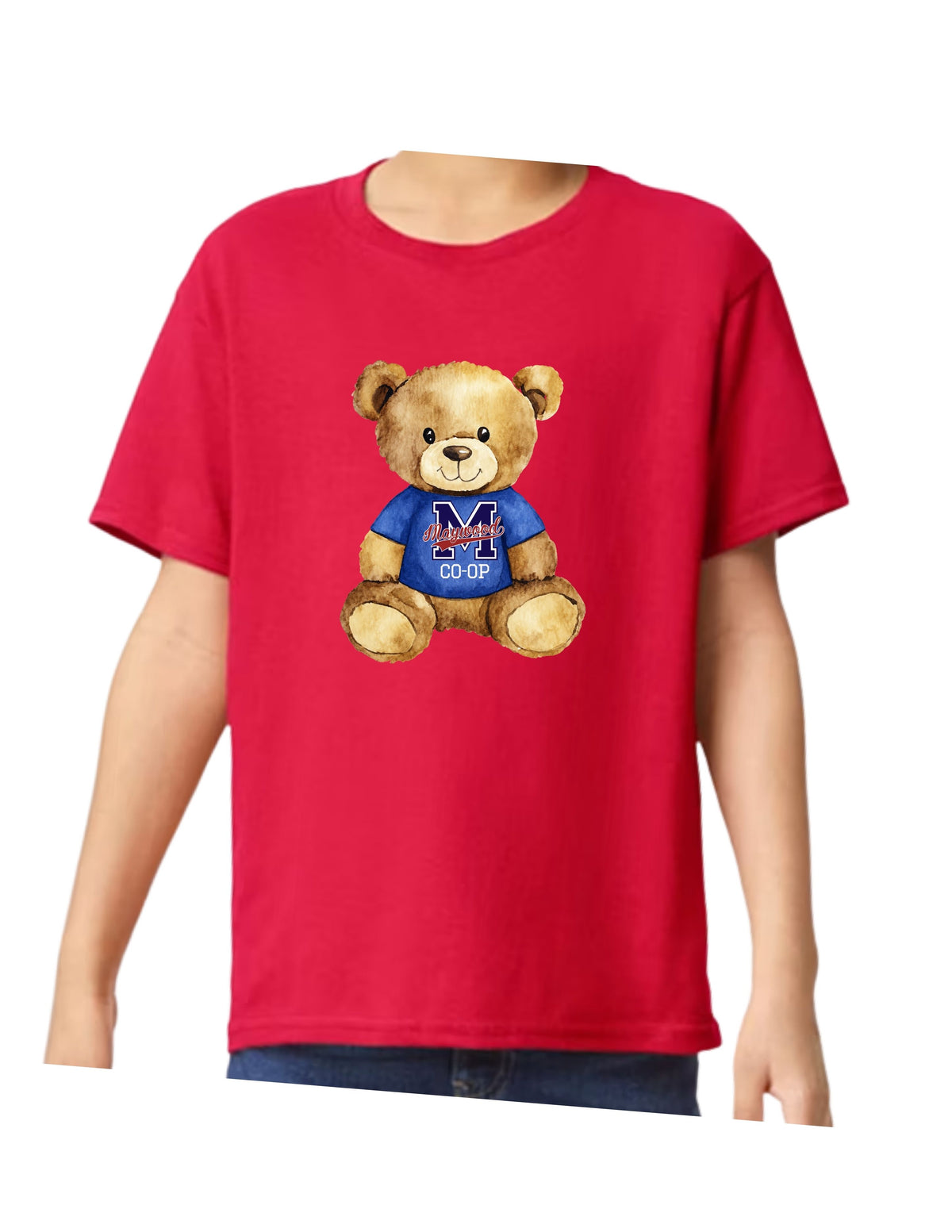 Maywood Co-Op Youth Bear T-Shirt