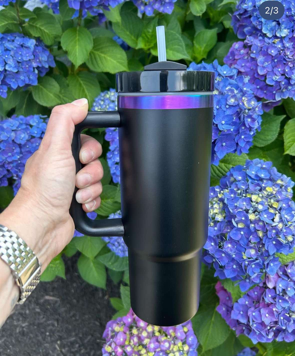 Black Chroma Stainless Steel Tumbler