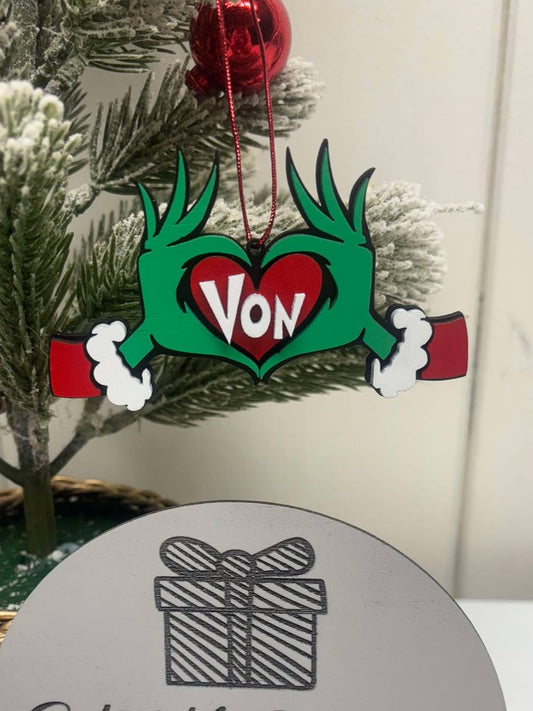 Grinch Ornament