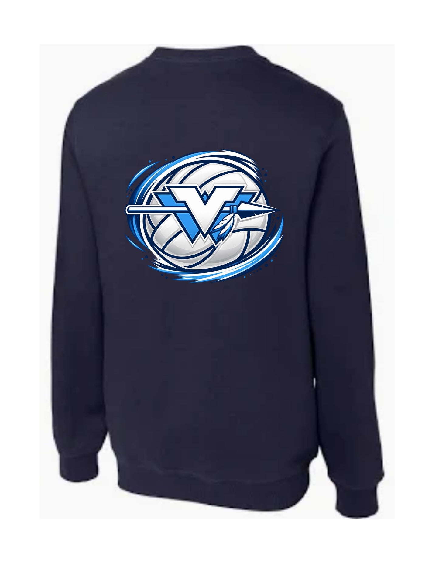 Wayne Valley Volleyball Crewneck Sweatshirt Style #6
