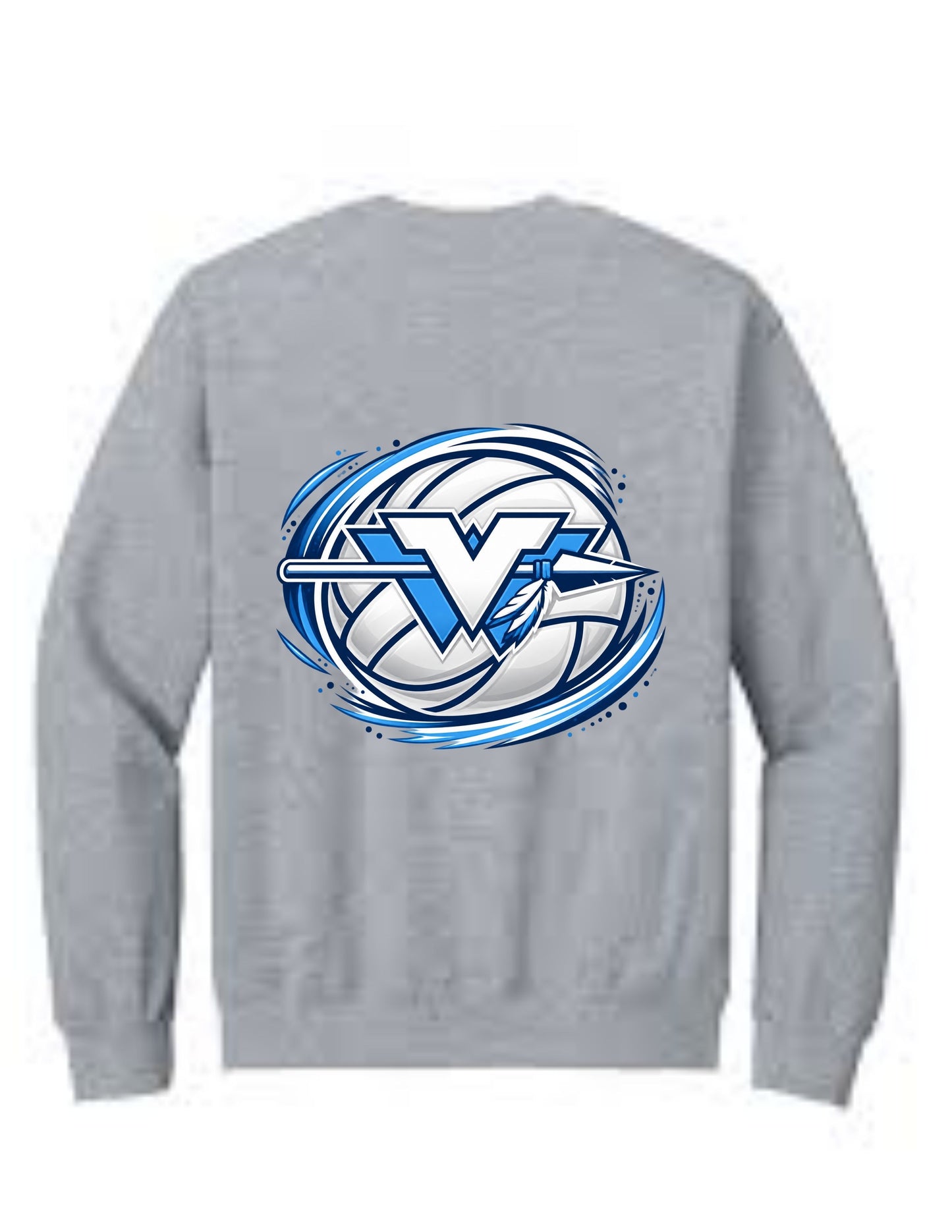 Wayne Valley Volleyball Crewneck Sweatshirt Style #6