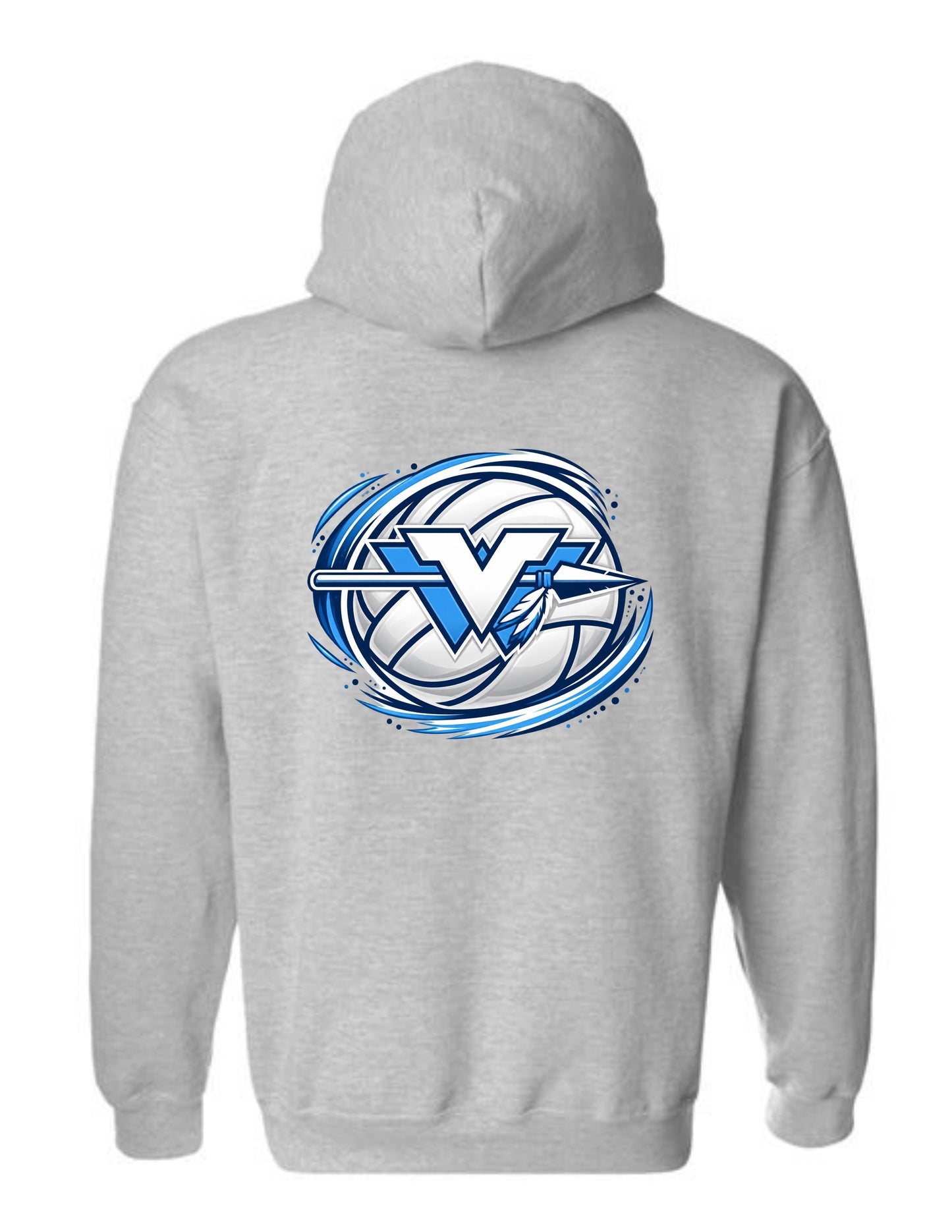 Wayne Valley Volleyball Hooded Sweatshirt Style #6